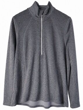 Champion Performance 1/4 Zip Pullover Mens XL Charcoal Gray Athletic Running